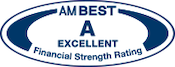 This company was issued a secure rating by the A.M. Best Company, click for additional details